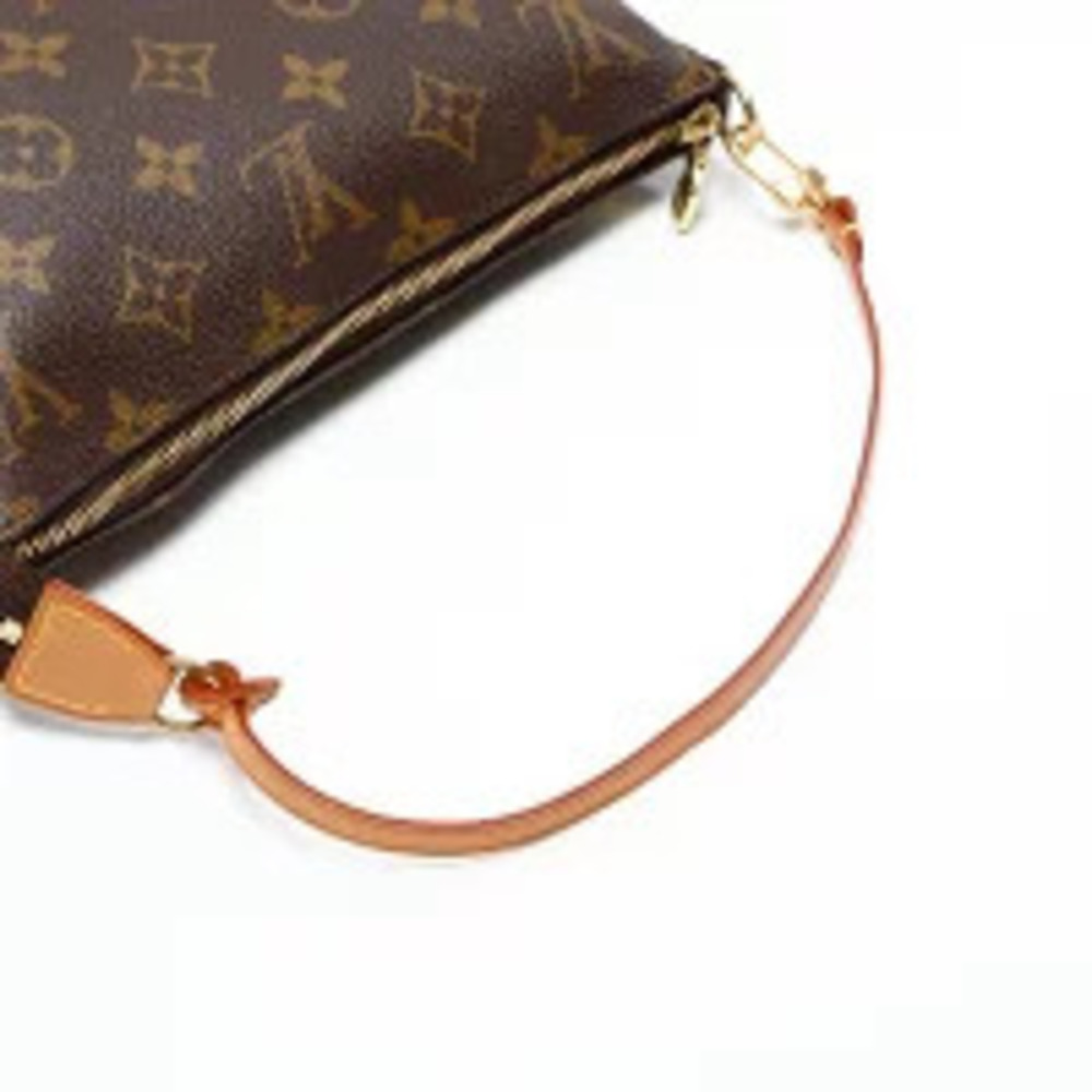 Louis Vuitton Monogram Pochette Accessoires Handbag Brown - Picture 12 of 12